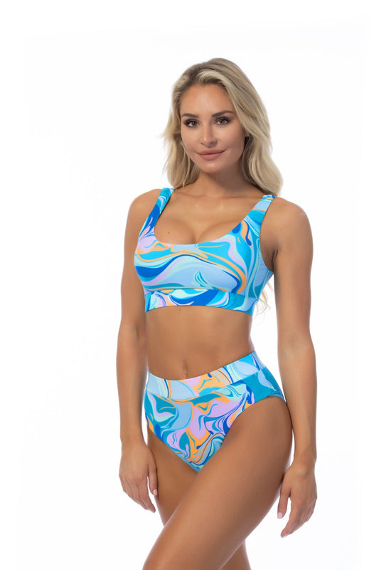 Tidal Wave Bikini Bathing Suit