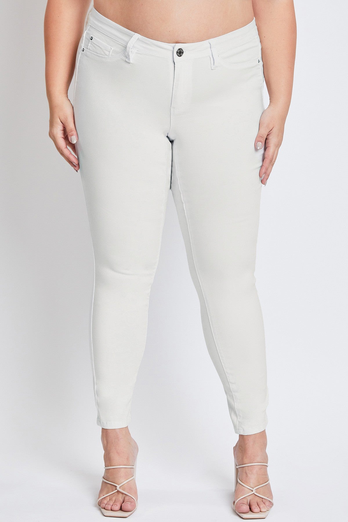 Curvy Vanilla Cream YMI Hyperstrech Jeans