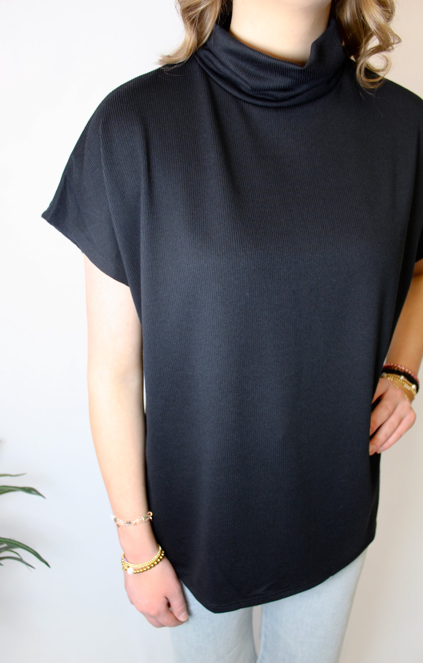 Down To The Basics Top In Black