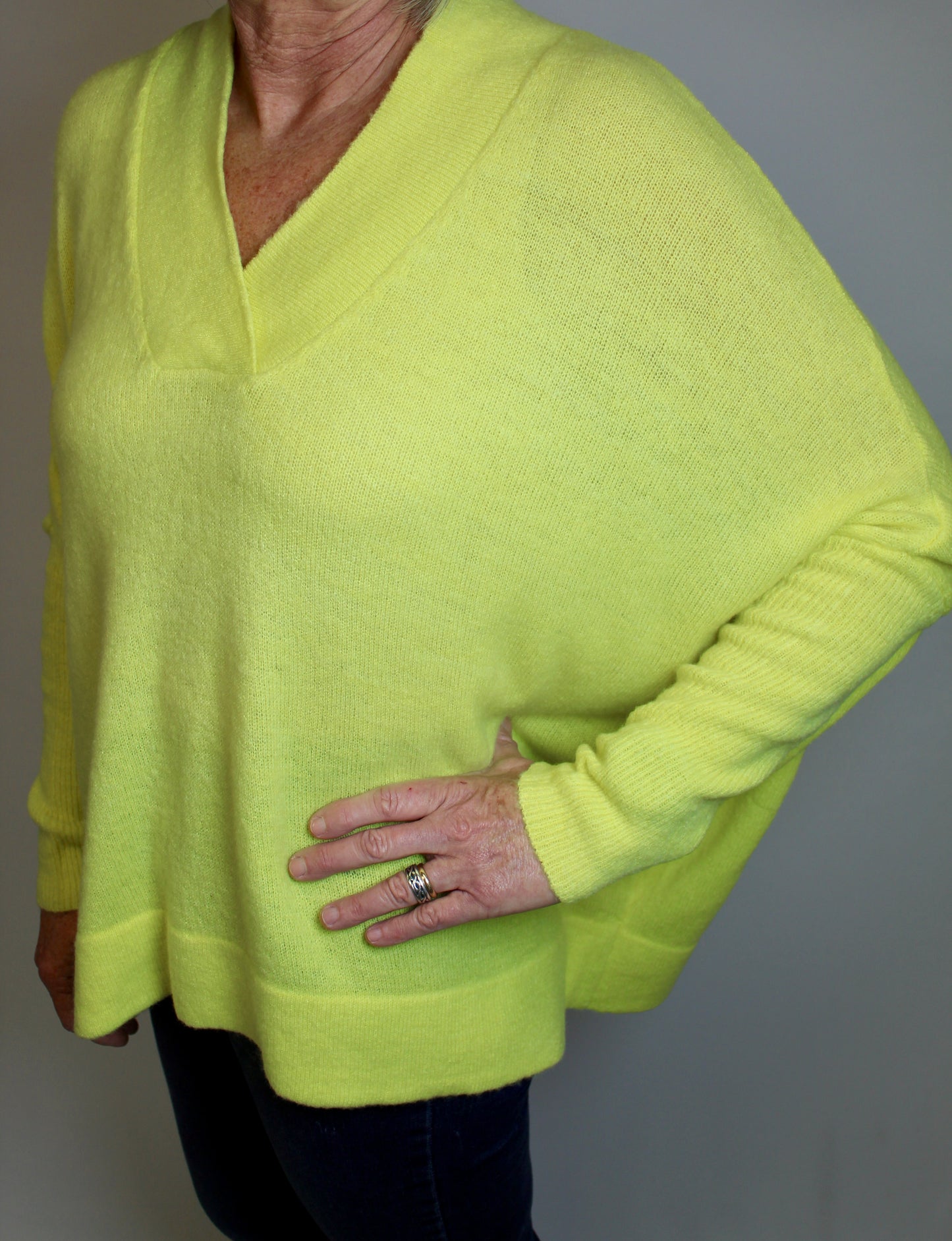 Sutton's Soft Sweater in Lime