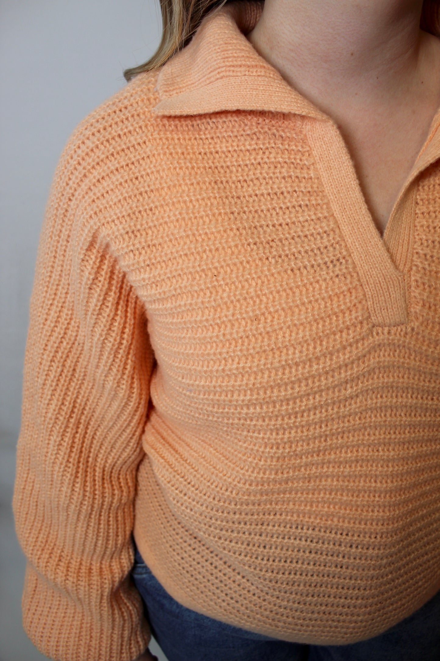Peaches & Cream Sweater