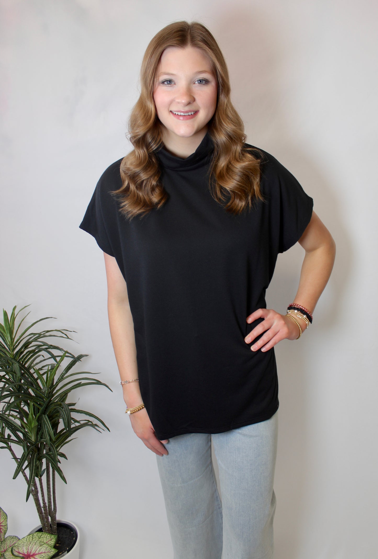 Down To The Basics Top In Black
