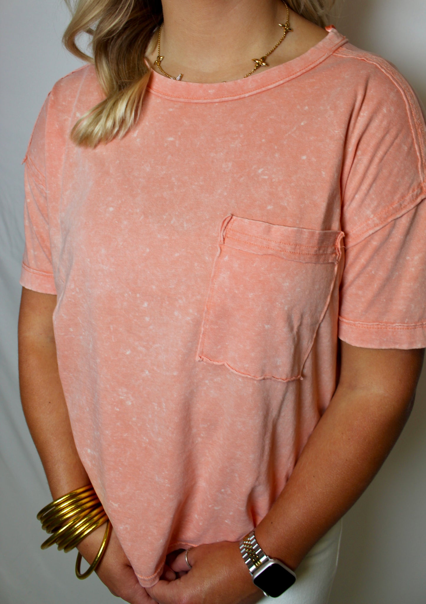 Off Day Tee In Orange
