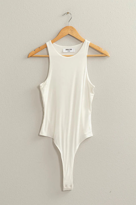 Basically Yours Bodysuit In White