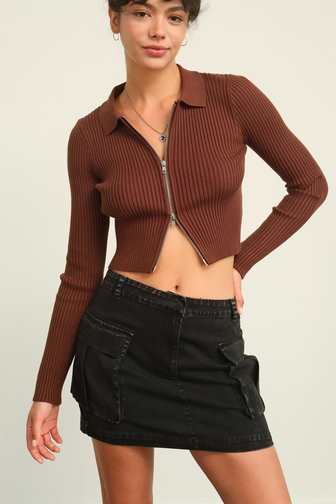 Cookie Dough Skirt In Black