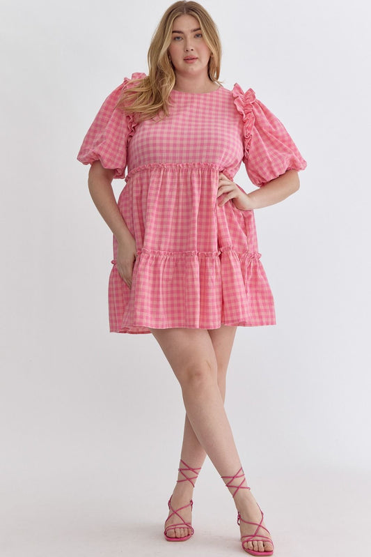 Curvy Strawberry Shortcake Dress