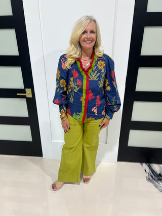 Legally Chic Pants- Lime