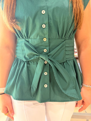 The Avenue Top- Heather Green