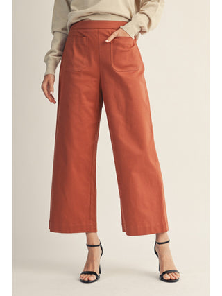 Going Strong Cropped Slacks