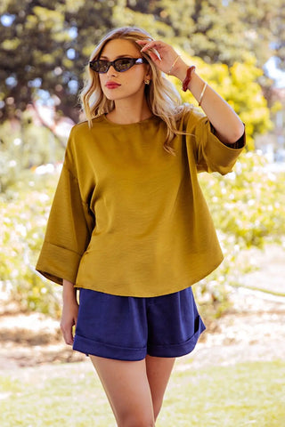 Live Out Loud Wide Sleeve Blouse