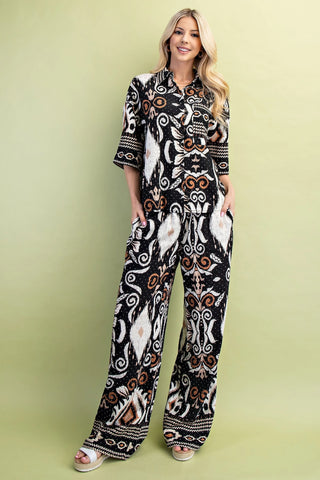 Whimsical Dreamer Top- Black