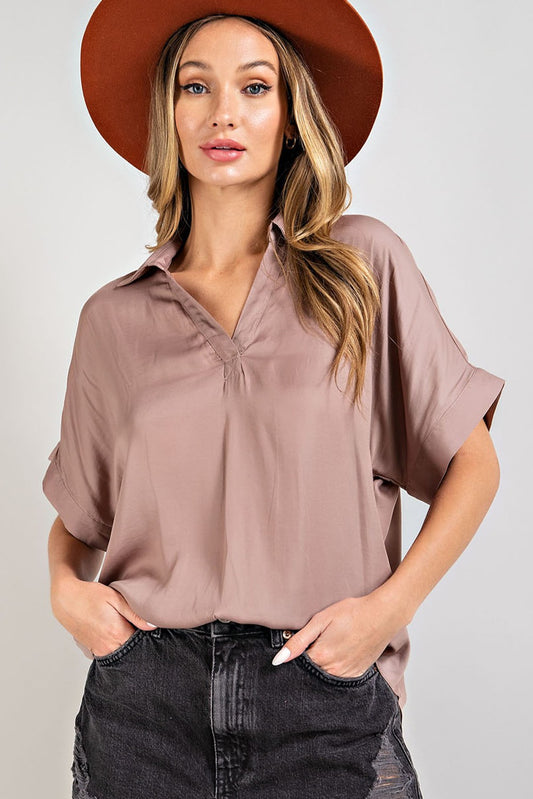 Made For You Top In Brown