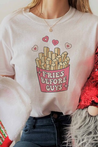 Fries Before Guys Tee