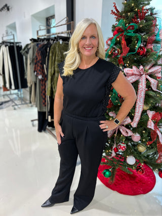 Bad Attitude Jumpsuit - Black