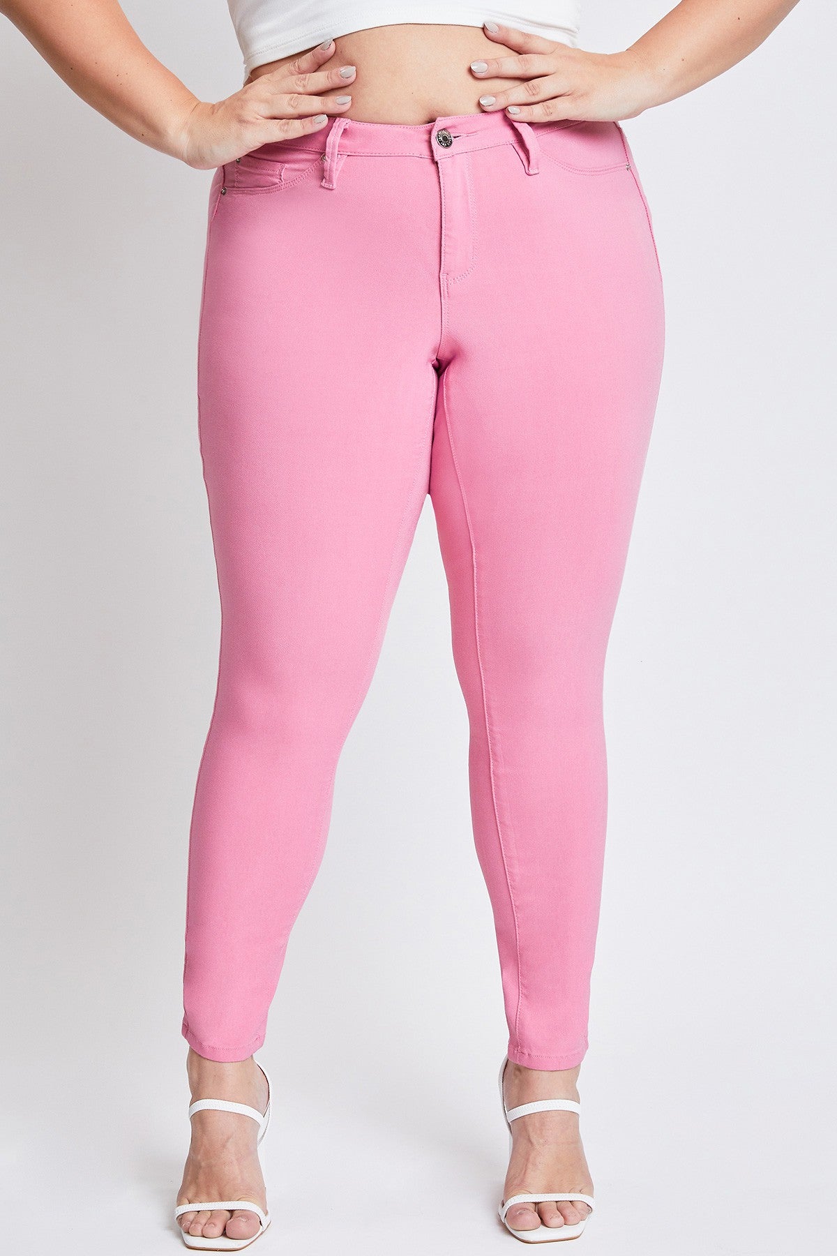 Curvy Flamingo YMI Hyperstretch Jeans