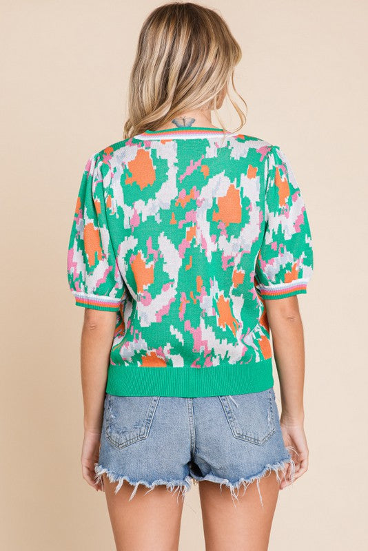 Curvy Butterfly Kisses Top