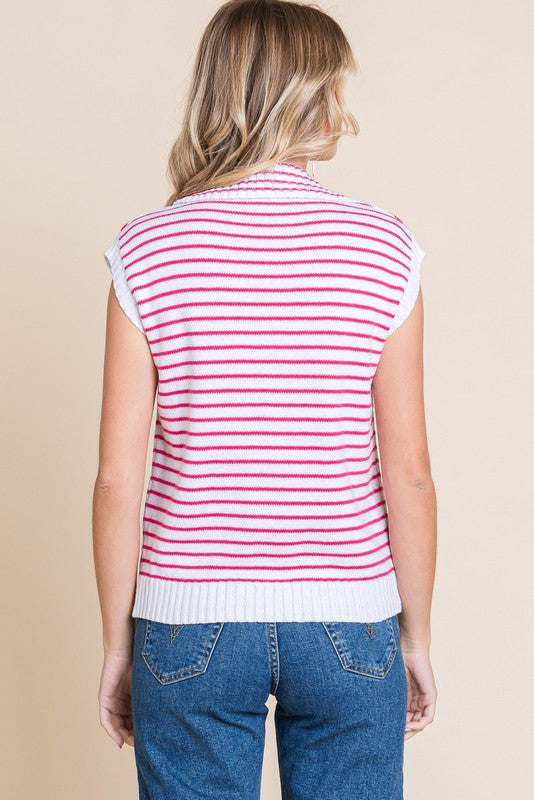 Hampton Weekend Top In Pink