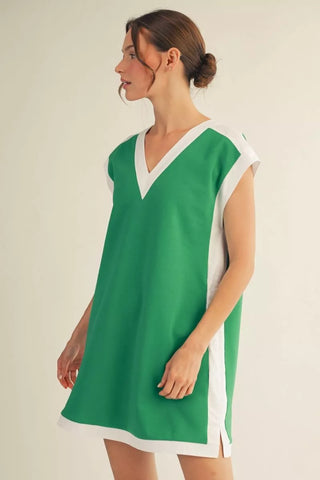 Be Your Best Casual Dress/Green