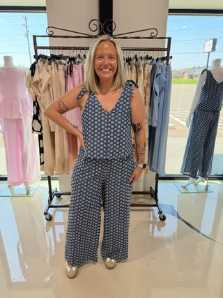 Perfect Illusion Jumpsuit - Denim