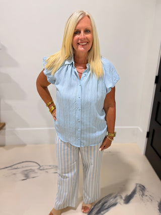 Beachy Dream Pant- Blue
