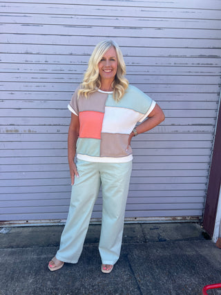 The Spring Fling Pant / Mint