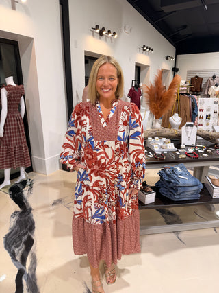 Perfect Match Midi Dress