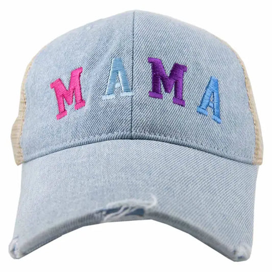 Colorful Mama Trucker Hat