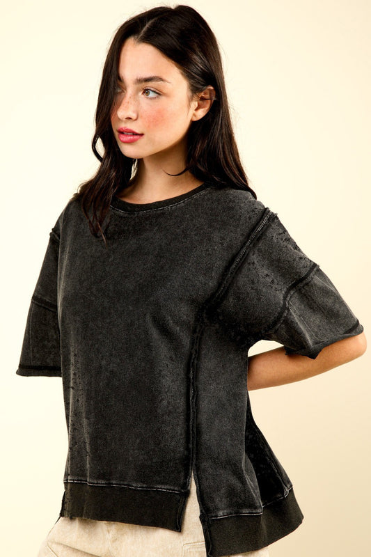 Summer Nights Top In Black