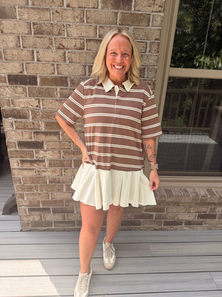 Nautical Breeze Mini Dress