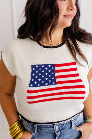 Freedom Sleeveless Top-Cream