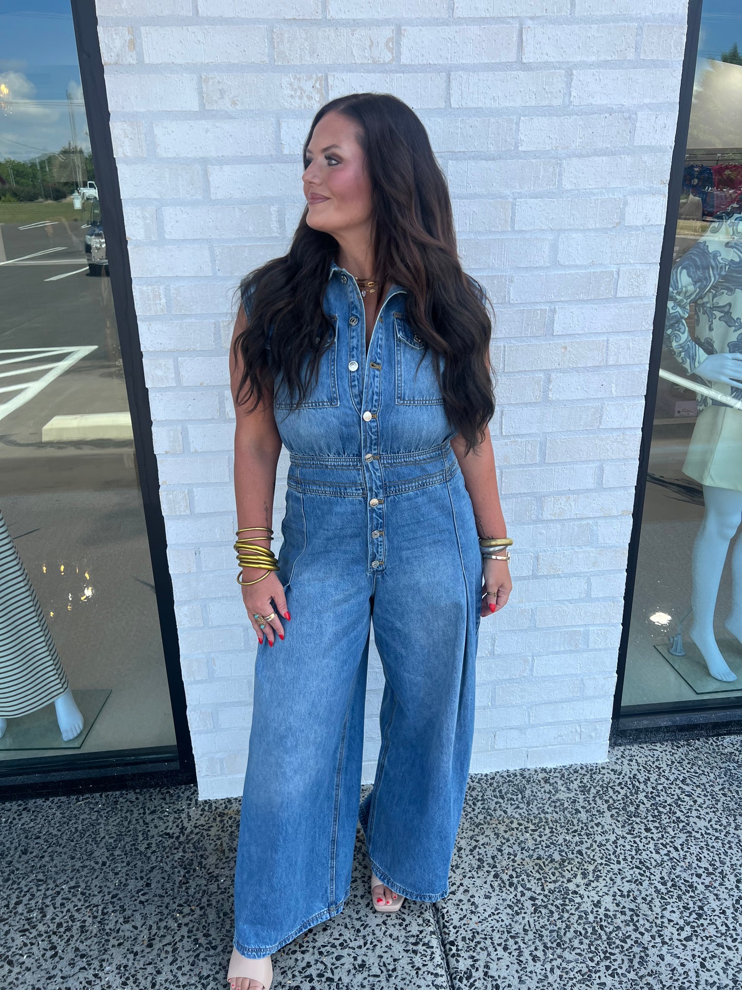 Delilah Denim Jumpsuit