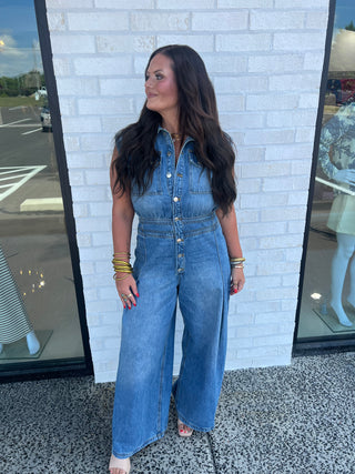 Delilah Denim Jumpsuit