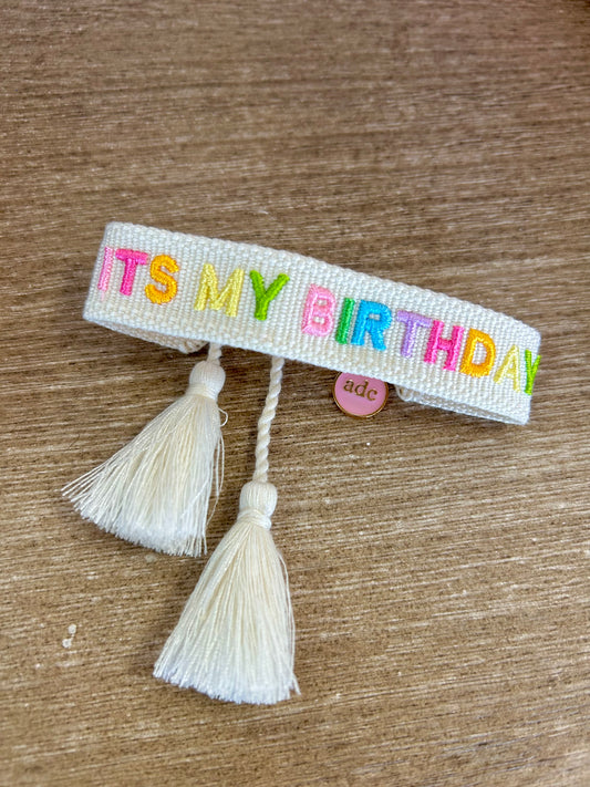 It's My Birthday Bracelet