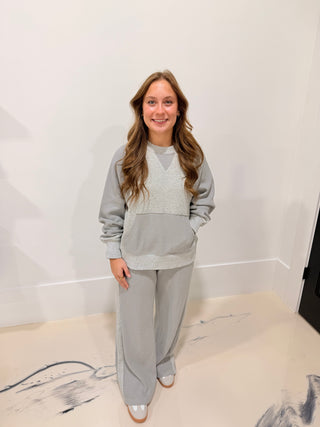 Lazy Weekend Pant- Grey
