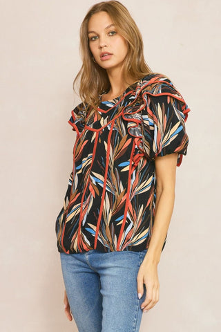 Presley Fall Top- Black
