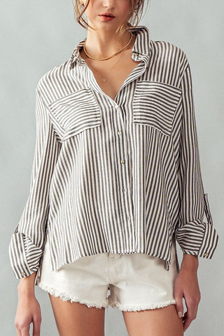Sunbeam Button Down- Black