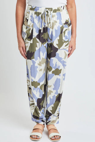 Wide Jogger Pant- Camo