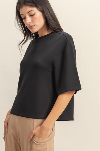Cruz Basic Top- Black