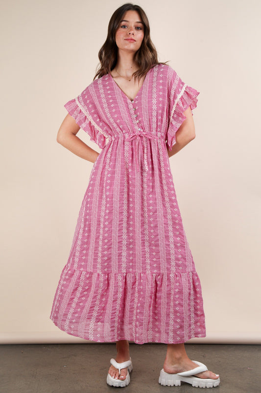 Pink Ruffle Bliss Dress