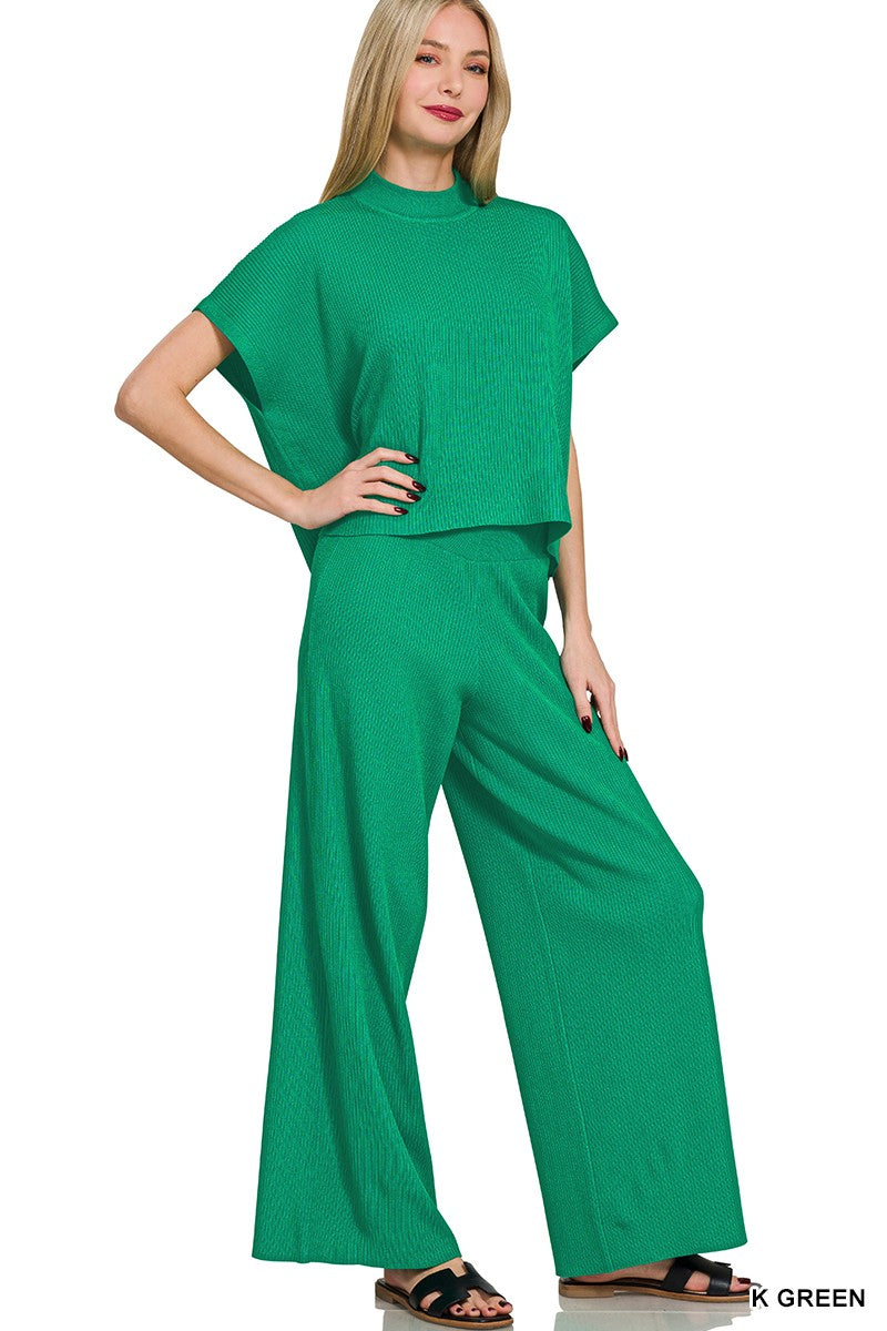 Go Getter Set In Kelly Green