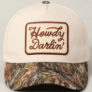 Camo Howdy Darlin' Hat