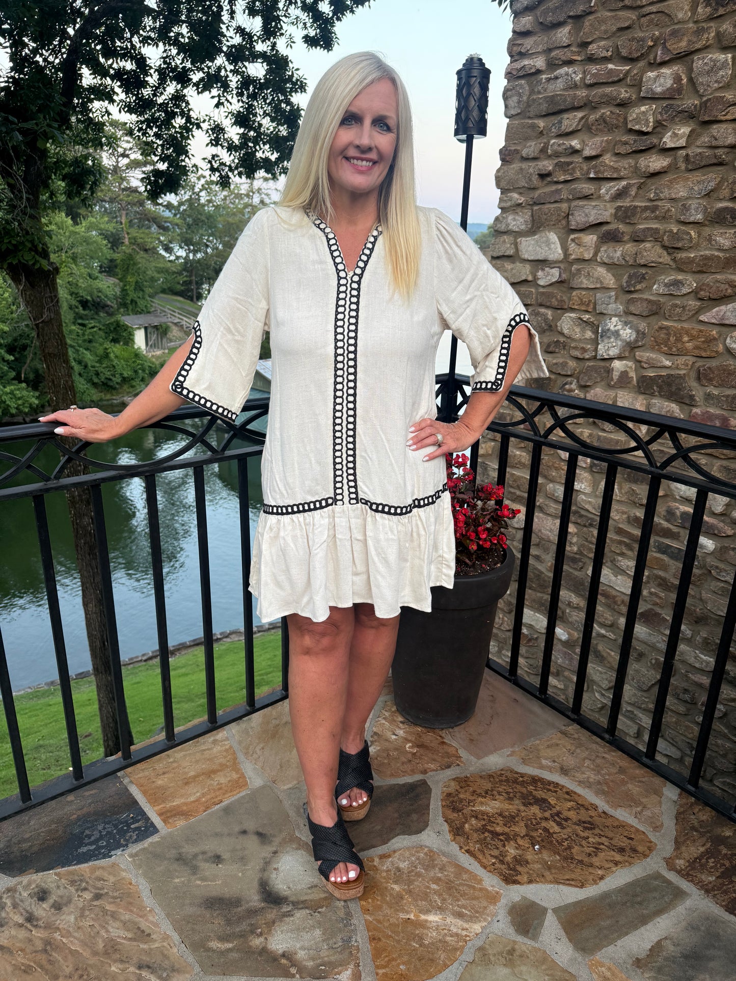 The Keepsake Dress- Cream