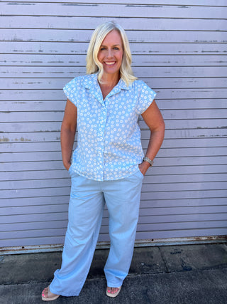 The Spring Fling Pant / Baby Blue