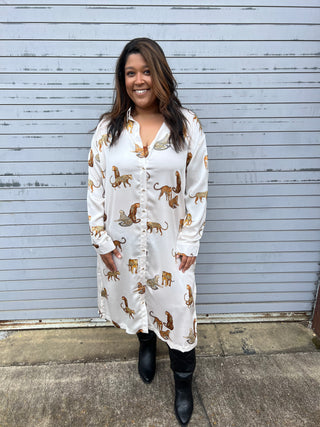 Curvy Wild For You Dress