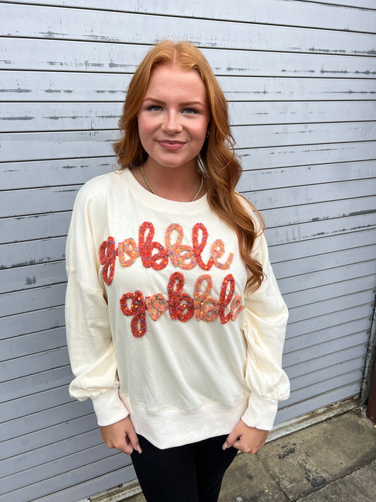 Gobble Gobble Oversized Sweatshirt