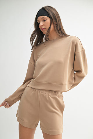 Laguna Sweatshirt- Tan