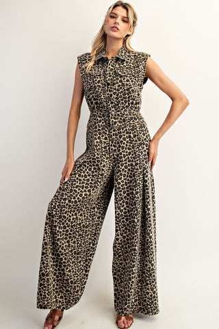 Lexi Leopard Jumpsuit