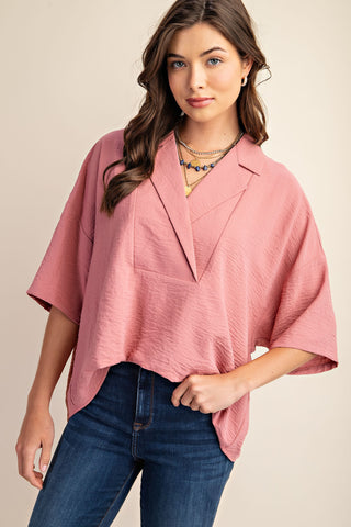 Love Yourself Top- Mauve