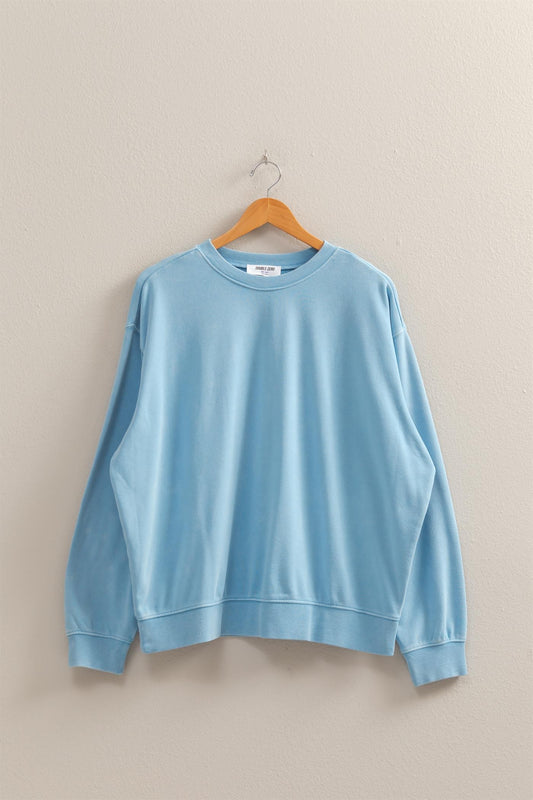 Match My Mood Sweatshirt- Blue