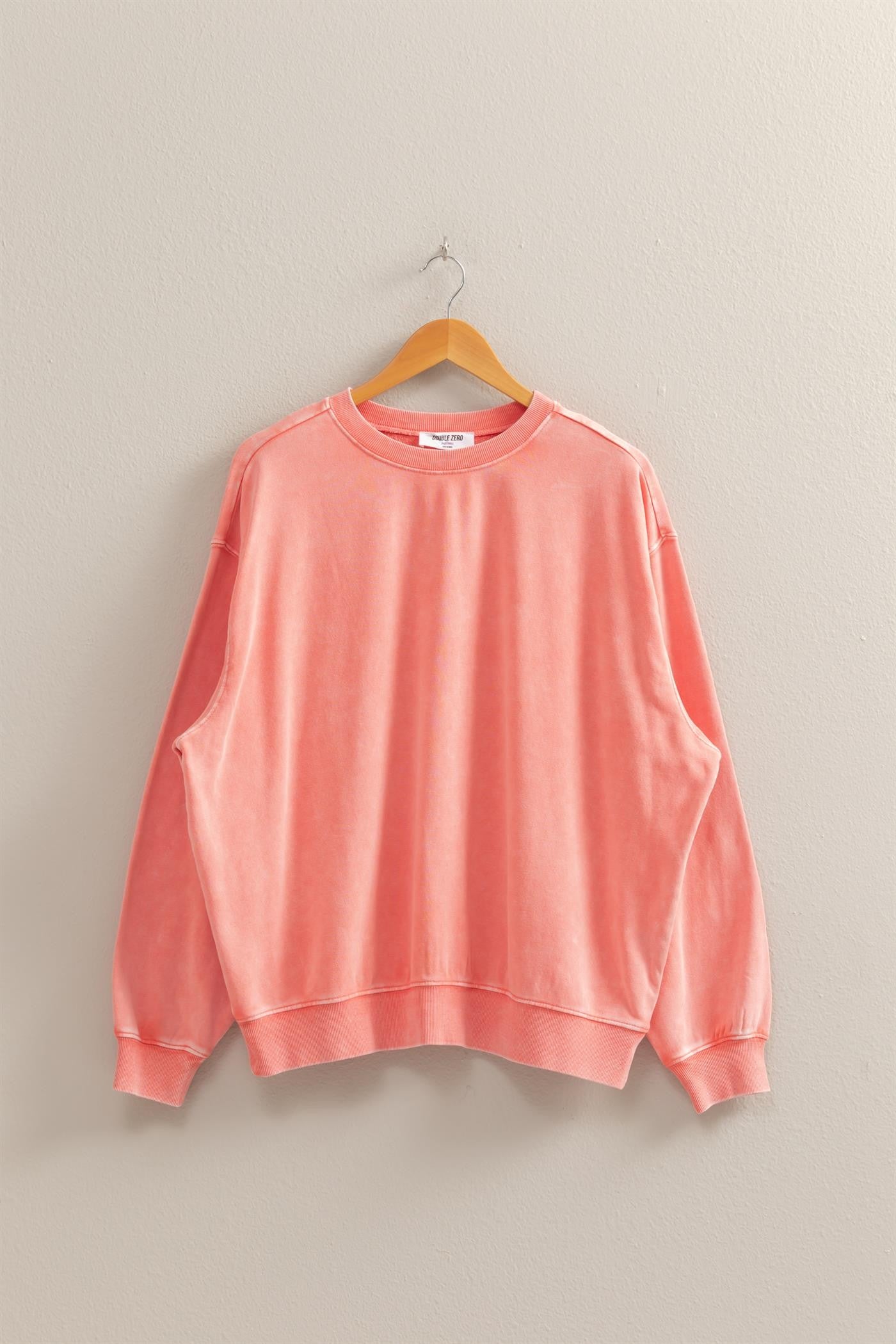 Match My Mood Sweatshirt- Coral